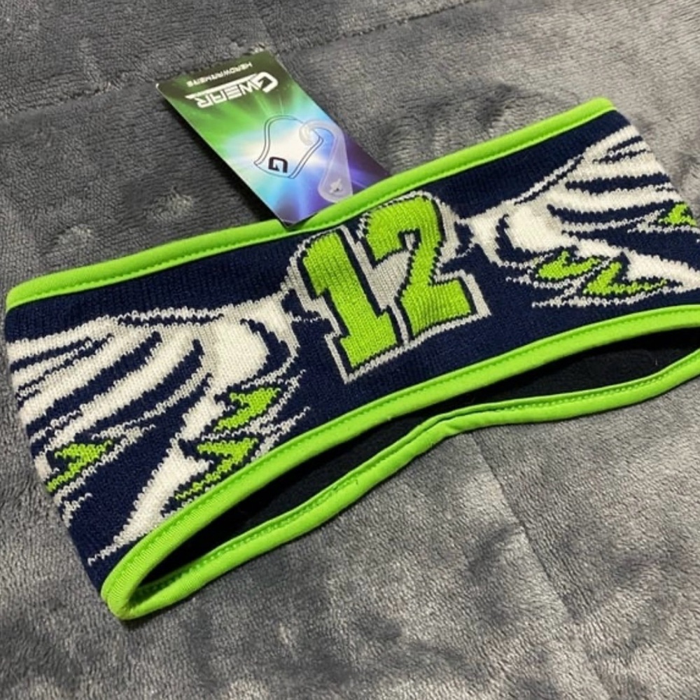 NWT Seattle Seahawks NFL 12 Head Warmer | Wrap